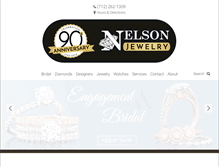 Tablet Screenshot of nelsonjewelry.com